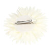 2099684868 Haarspeld Duckklem 12cm – Haarbloem Aster – Creme