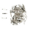 2100927177 DIY broche 2,5 cm – metalen brochespeldjes – zilver – set van 100