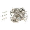 2100927180 DIY broche 2,5 cm – metalen brochespeldjes – zilver – set van 100