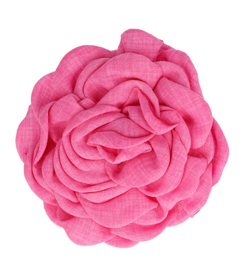 2101964181 Haarspeld Duckklem 10cm – Haarbloem Roos – Fuchsia Roze