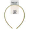 2102146971 Haarband Diadeem 3cm – Gladde Stof – Effen Kleur – Lichtgroen