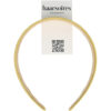 2102150676 Haarband Diadeem 3cm – Gladde Stof – Effen Kleur – Geel