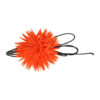 2102624634 Haarband bloem - Veter striklint - Oranje