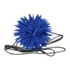 2102627541 Haarband bloem - Veter striklint - Blauw