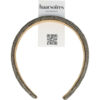2103378966 Haarband Diadeem 1,5cm – Dik Gevuld – Glitter Steentjes – Zilver Grijs