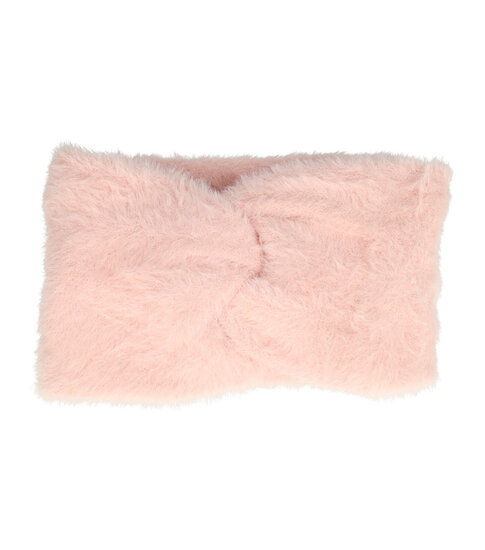 2103781662 Haarband Twist 10cm – Effen Kleur – Gebreide Stof – Lichtroze