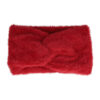 2103782883 Haarband Twist 10cm – Effen Kleur – Gebreide Stof – Rood