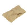 2103785328 Haarband Twist 10cm – Effen Kleur – Gebreide Stof – Beige bruin