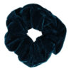 2103814926 Haarelastiek Scrunchie – Basic – Velvet Stof – Zeegroen