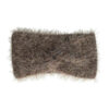 2107285332 Haarband Twist 12cm – Soft 7% Wol – Gebreide Stof – Bruin
