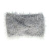 2107285725 Haarband Twist 12cm – Soft 7% Wol – Gebreide Stof – Grijs