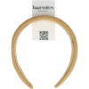 2107931280 Haarband Diadeem 3cm – Zacht Gevuld – Velvet Stof – Beige