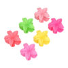 2109419571 Haarspeld Haarklemmen 4cm – Lelie Bloemvorm – Roze Geel Groen – Set van 6