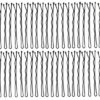 2110564011 Haarspeld schuifspeldjes - Basic 6cm - Zwart - Set van 40 Stuks