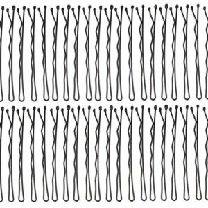 2110564011 Haarspeld schuifspeldjes - Basic 6cm - Zwart - Set van 40 Stuks