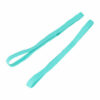 2110564044 Haarband sport - Elastiek anti-slip 1cm - Aqua Blauw - Set van 2