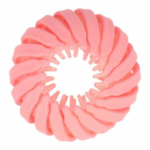 Haarspeld Haarklem – Vogelnest Knotklem – Kunststof – Roze