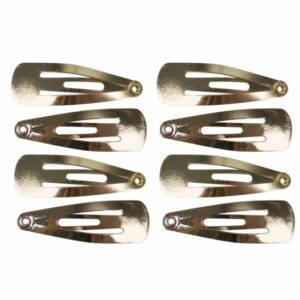 Haarspeld Klikklak 3 cm - Basic Mini - Koper - Set van 8