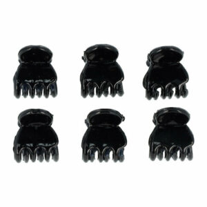 Haarspeld Haarklemmen 1,5cm – Basic – Zwart – Set van 6