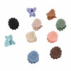 2110566774 Haarspeld Haarklemmen 2cm – Klein Margriet Bloem – Blauw Groen Bruin Roze Beige Paars Zwart – Set van 10
