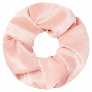 Haarelastiek Scrunchie – Basic – Velvet Stof – Oudroze