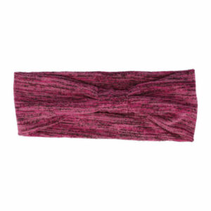 Haarband Knoop 9cm – Duo Kleuren – Jersey Stof – Fuchsia Roze