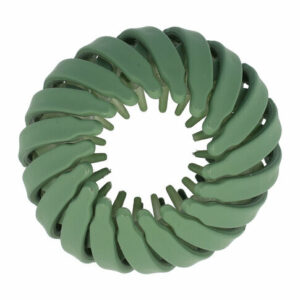 Haarspeld Haarklem – Vogelnest Knotklem – Kunststof – Groen