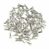 2110583757 DIY haarspeld gebogen 3 cm – metalen alligatorspeldjes – zilver – set van 100