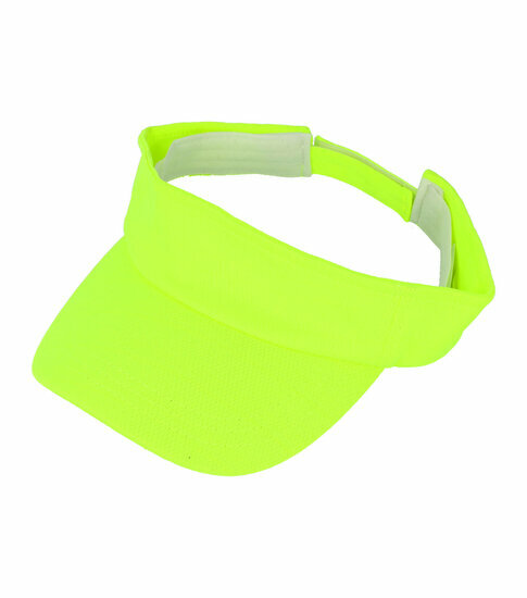 2110583967 Zonneklep Verstelbaar – Neonkleur – Onesize & Unisex – Geel