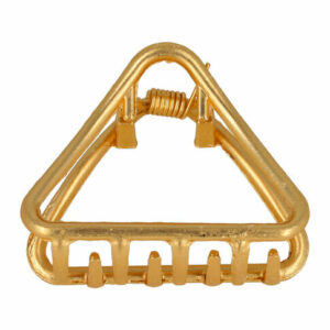 Haarspeld Haarklem 4cm – Open Driehoek Vorm – Metaal – Goud