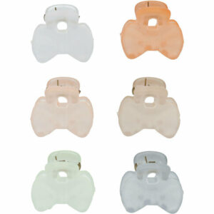 Haarspeld Haarklemmen 2,5cm – Strik – Pastel Kleuren – Set van 4