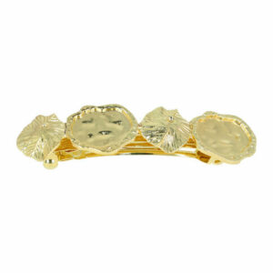 Haarspeld Patentspeld Cirkel 8cm – Metaal  – Goud