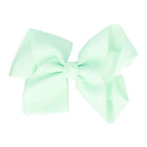 Haarspeld Duckklem 10cm – Strik van Stof – Lichtgroen