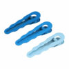 2110601052 Haarspeld Duckklemmen 6cm – Open Wavevorm – Metaal – Blauw – Set van 3
