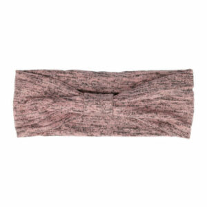 Haarband Knoop 9cm – Duo Kleuren – Jersey Stof – Lichtroze