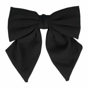 Haarspeld Strik 15cm Zwart – Stevige Patentspeld – Elegant Haaraccessoire voor Dames & Meisjes