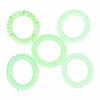 Haarelastieken Invisibobble - Telefoondraad print 5cm - Groen - Set van 10