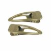 2110621455 Haarspeld Duckklemmen 6cm – Open Vorm – Goud – Set van 2