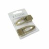 2110621458 Haarspeld Duckklemmen 6cm – Open Vorm – Goud – Set van 2