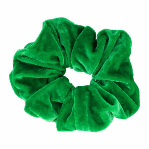 Haarelastiek Scrunchie – Basic – Velvet Stof – Groen