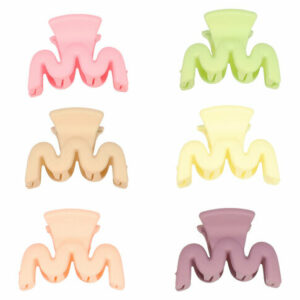 Haarspeld Haarklemmen 2,5cm – Klein Wavevorm – Naturel Kleuren – Set van 6