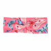 2110639503 Haarband Twist 7,5cm – Vlinderprint – Jersey Stof – Blauw Fuchsia Roze