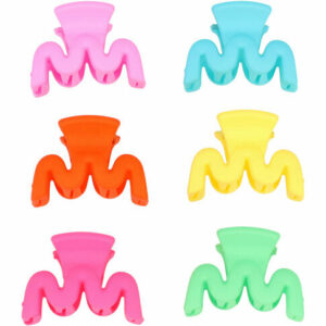 Haarspeld Haarklemmen 2,5cm – Klein Wavevorm – Felle Kleuren – Set van 6