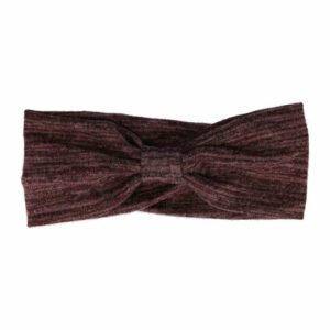 Haarband Knoop 9cm – Duo Kleuren – Jersey Stof – Paars