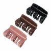 2110709055 Haarspeld Haarklemmen 8cm – XL Recht Model – Zwart Bruin Roze – Set van 3