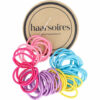 2110709097 Haarelastiekjes mini - Dun zonder metaal 2cm - Roze paars geel blauw - Set van 50