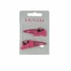 2110722969 Haarspeld Klikklak 4 cm - Olifant Vilt - Fuchsia Roze - Set van 2