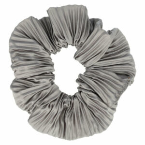 Haarelastiek Scrunchie – Ribbel Stof – Grijs