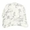 2110723404 Cap pet verstelbaar – camouflageprint – one size – wit/grijs