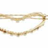 2110727472 Haarspeld haarclip - Hart parel 5cm - Goud wit
